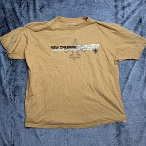 New Orleans Saints Gold T-Shirt Mens 2XL NFL Team Appeal